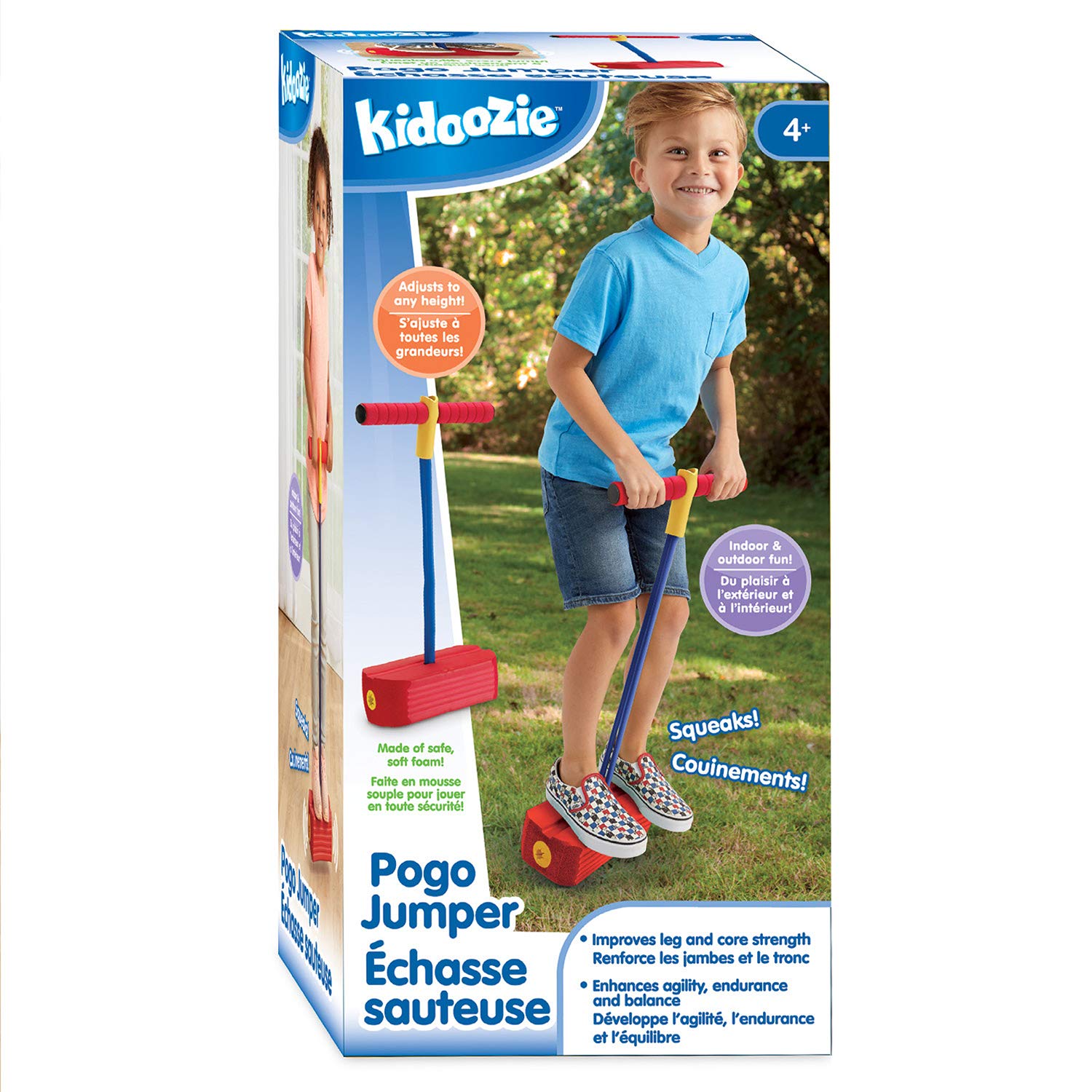 Epoch Everlasting Play-Kidoozie Hop & Squeak Pogo Jumper-G02404-Legacy Toys