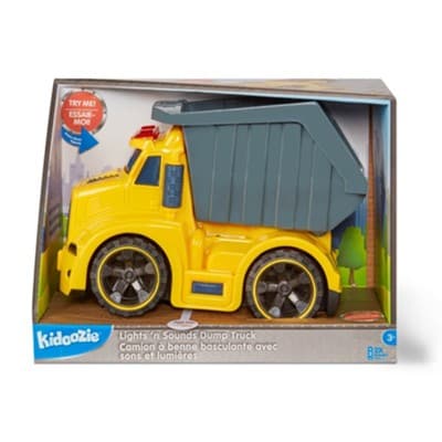 Epoch Everlasting Play-Kidoozie Lights 'n Sounds Dump Truck-G02632-Legacy Toys