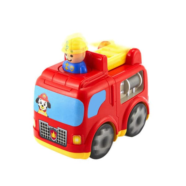 Epoch Everlasting Play-Kidoozie Press 'n Zoom Fire Engine-G02549-Legacy Toys