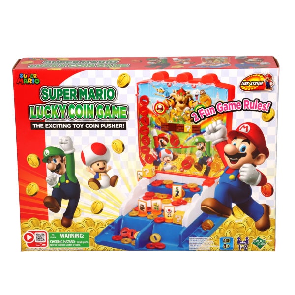 Epoch Everlasting Play-Super Mario Lucky Coin Game-7461-Legacy Toys