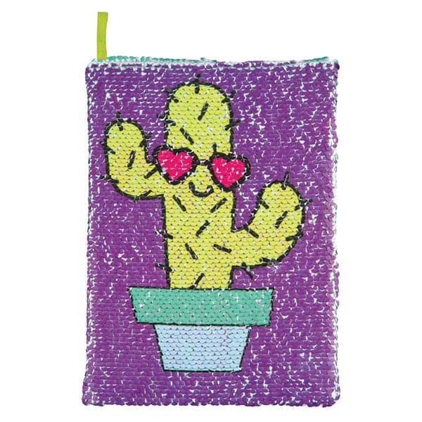 Fashion Angels-Magic Sequin Cactus/Can't Touch Reveal Journal-77037-Legacy Toys