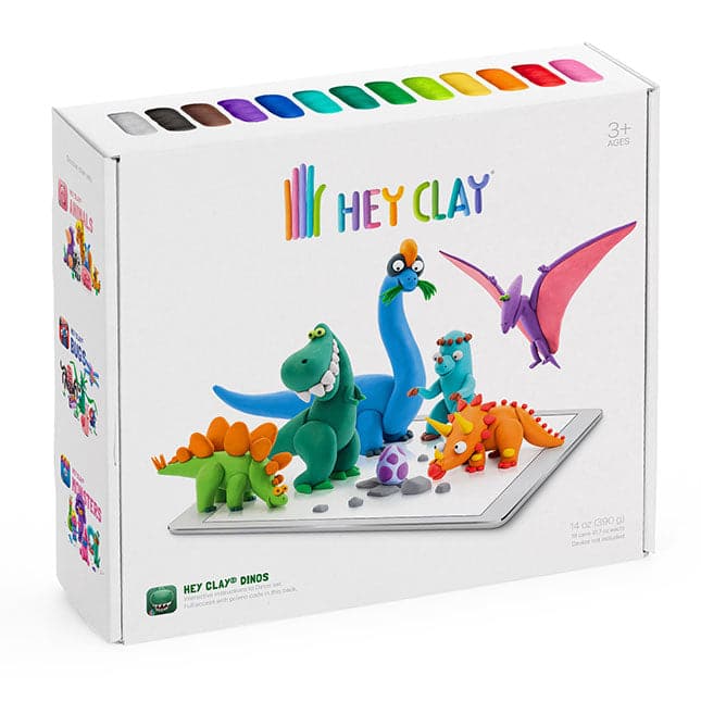 Fat Brain Toys-Hey Clay-FAT10982-Dinos-Legacy Toys