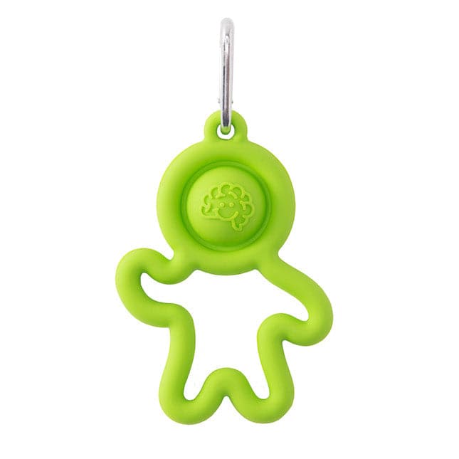 Fat Brain Toys-Lil Dimpl Assorted Keychain-FA349-G-Green-Legacy Toys