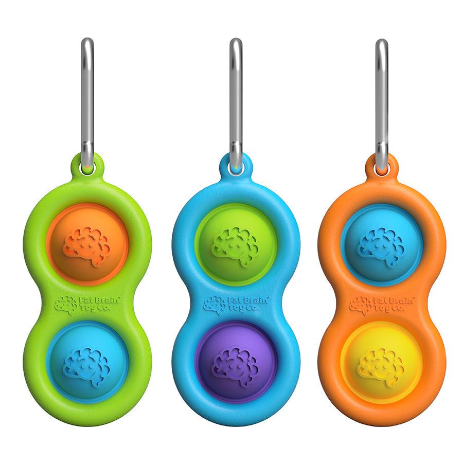 Fat Brain Toys-Simpl Dimpl Colorful-FA331-4-Purple/Green-Legacy Toys