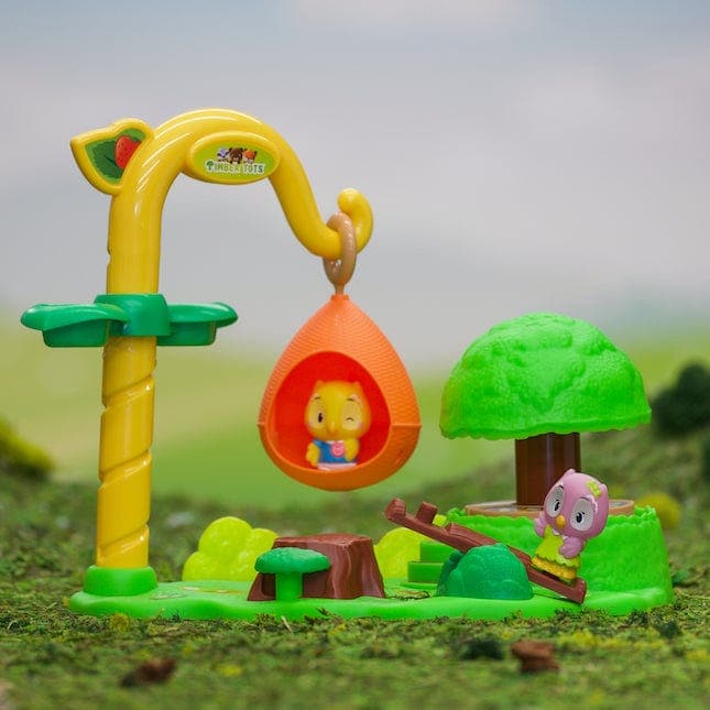 Fat Brain Toys-Timber Tots Enchanted Park-FA235-Legacy Toys