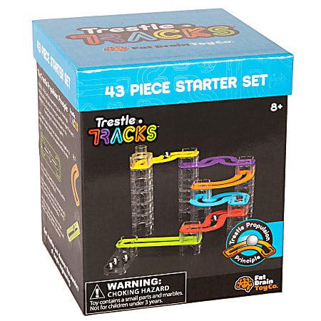 Fat Brain Toys-Trestle Tracks Set-FA313-1-Starter-Legacy Toys