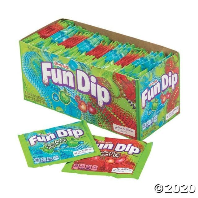 Ferrara Candy-Fun Dip Singles - 48 Count Box-400348-Legacy Toys