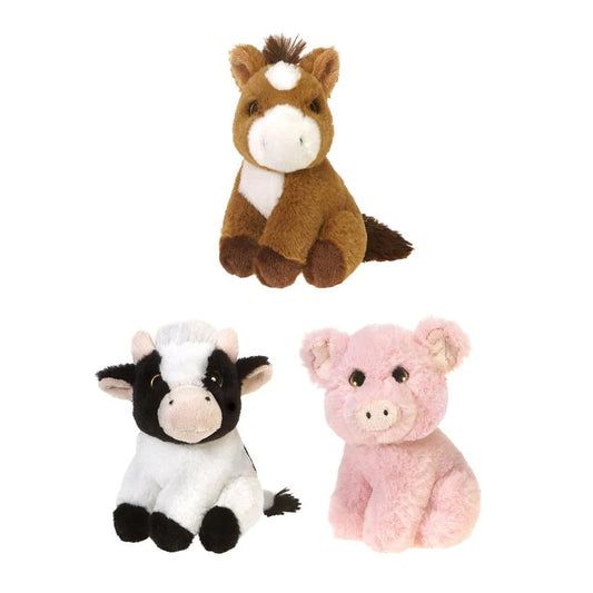 Fiesta Toy-7” Pig, Highland Cow, or Donkey-X00835-Legacy Toys