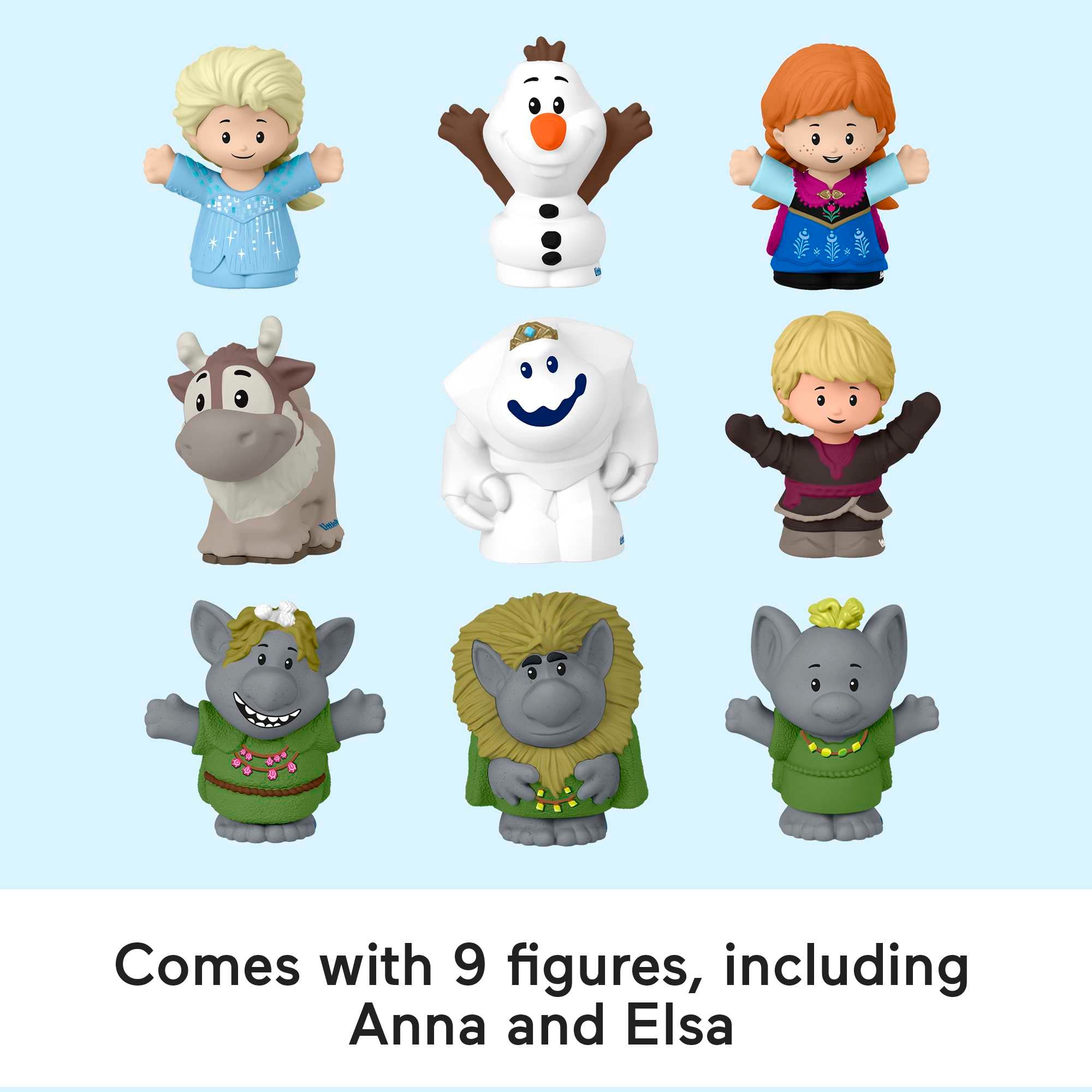 Fisher Price-Disney Frozen Carry Along Castle Case by Little People-HMX76-2023-Legacy Toys