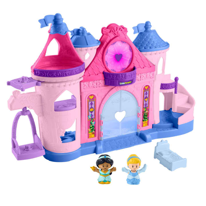 Fisher Price-Disney Princess Magical Lights & Dancing Castle™ by Little People-HTK85-Legacy Toys