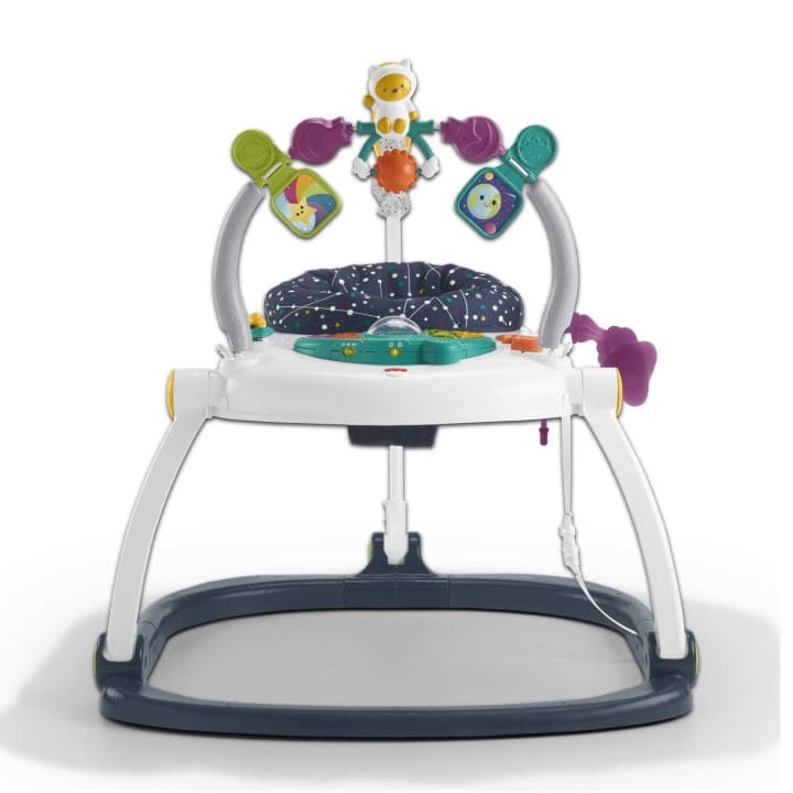 Fisher Price-Fisher-Price Astro Kitty SpaceSaver Jumperoo-GPT46-Legacy Toys