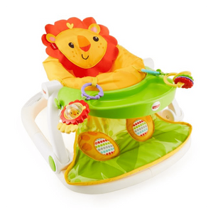 Fisher price sit me sales up floor seat lion