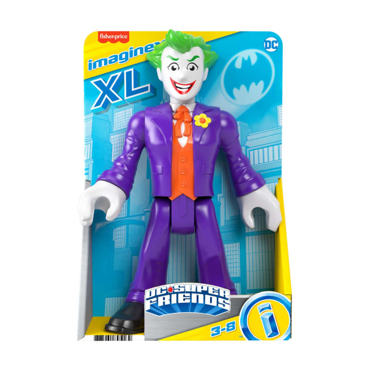 Fisher Price-Fisher-Price Imaginext - DC Super Friends The Joker XL-HHH82-Legacy Toys