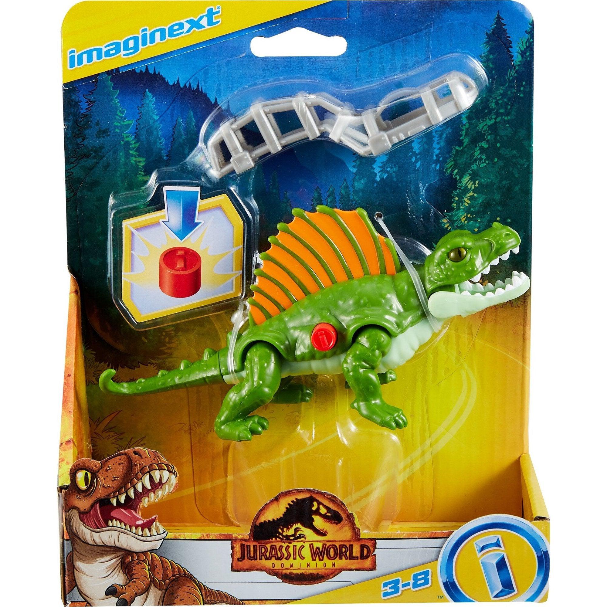 Fisher Price-Fisher-Price Imaginext - Jurassic World 3 Basic Dino-GVV96-Dimetrodon-Legacy Toys