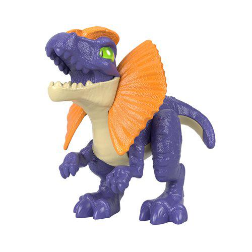 Fisher Price-Fisher-Price Imaginext - Jurassic World Dominion Baby Dinos-HFC07-Dilophosarus-Legacy Toys