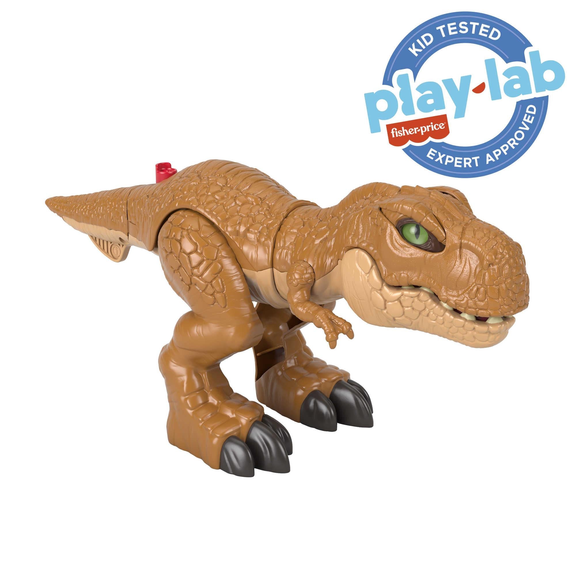 Fisher Price-Fisher-Price Imaginext - Jurassic World Thrashin' Action T.Rex-HFC04-Legacy Toys