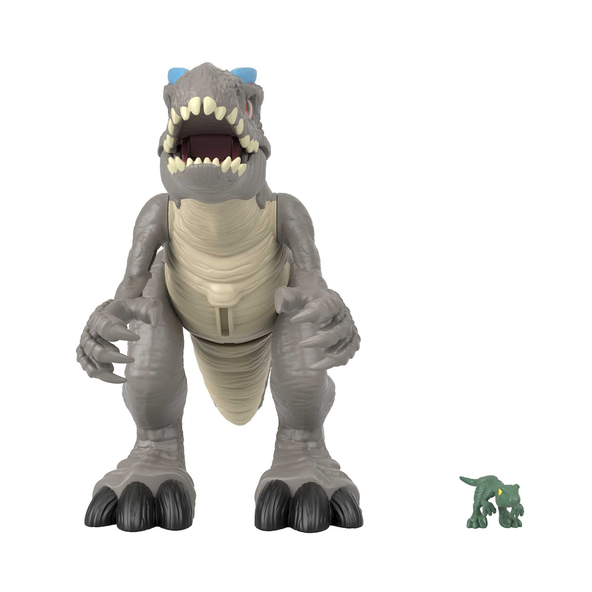 Fisher Price-Fisher-Price Imaginext - Jurassic World Thrashing Indominus Rex-GMR16-Legacy Toys