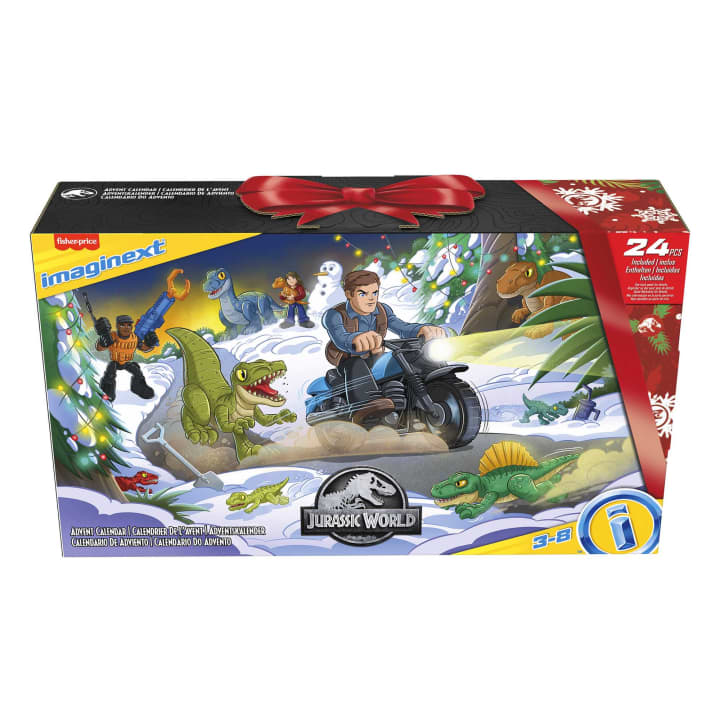 Fisher Price-Fisher-Price Imaginext - Jurassic World™ Advent Calendar-HMJ79-Legacy Toys