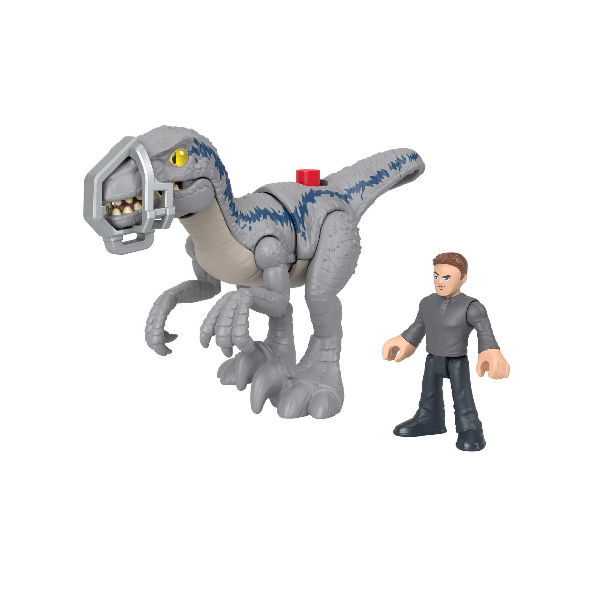 Fisher Price-Fisher-Price Imaginext - Jurassic World™ Breakout 'Blue'-HKG15-Legacy Toys