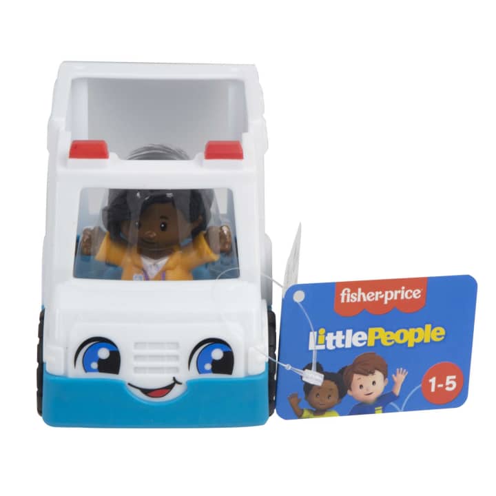 Fisher Price-Fisher-Price Little People - Ambulance-GWD13-Legacy Toys