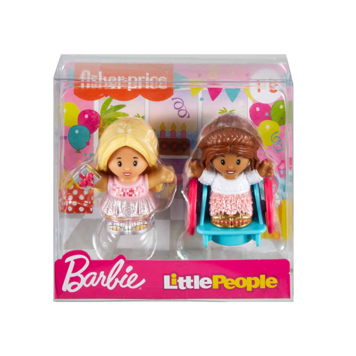 Fisher Price-Fisher-Price Little People - Barbie Party Figure Pack-HGP69-Legacy Toys