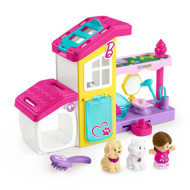 Fisher Price-Fisher-Price Little People - Barbie's Play and Care Pet Spa-HJW76-Legacy Toys