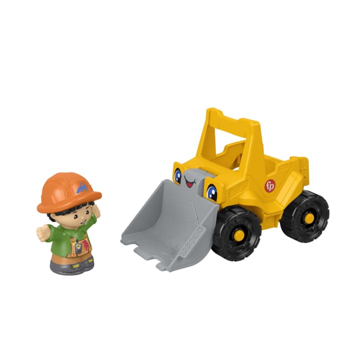 Fisher Price-Fisher-Price Little People - Bulldozer-GWD14-Legacy Toys