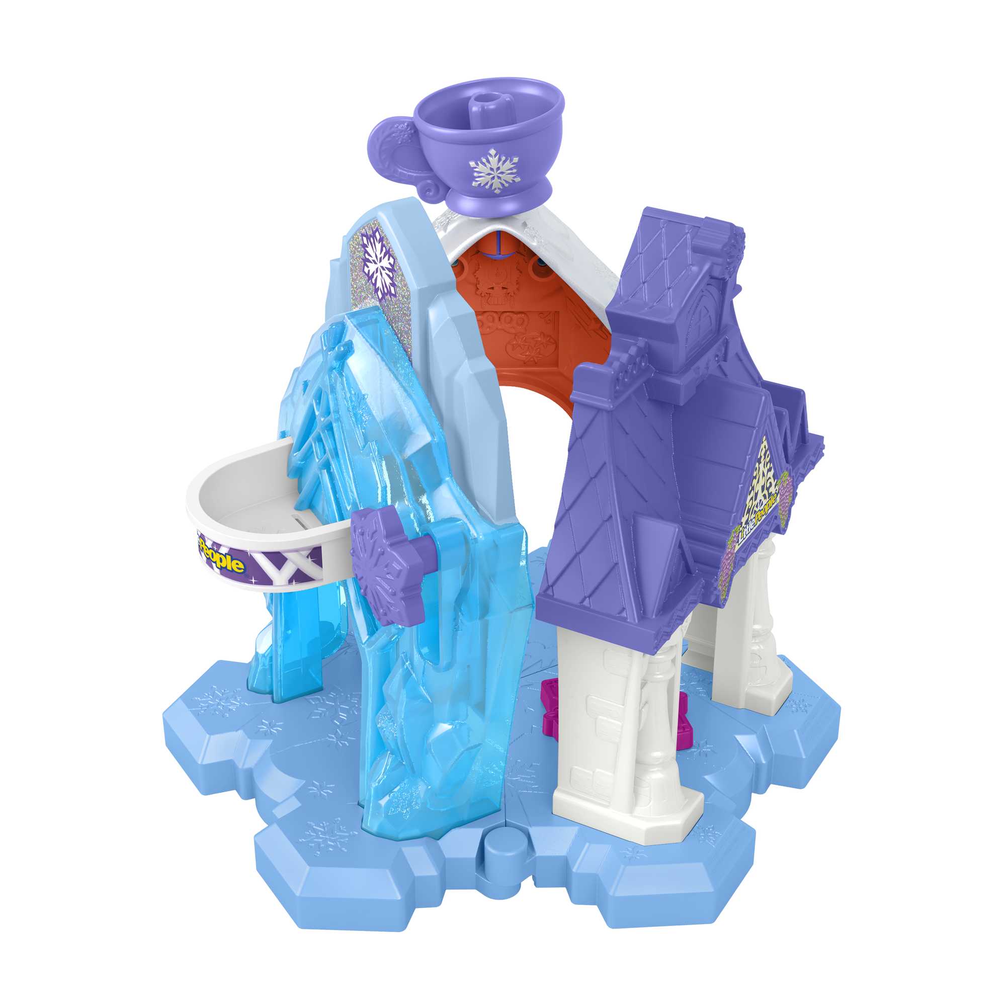 Fisher Price-Fisher-Price Little People - Disney Frozen Elsa's Palace-HCC43-Legacy Toys