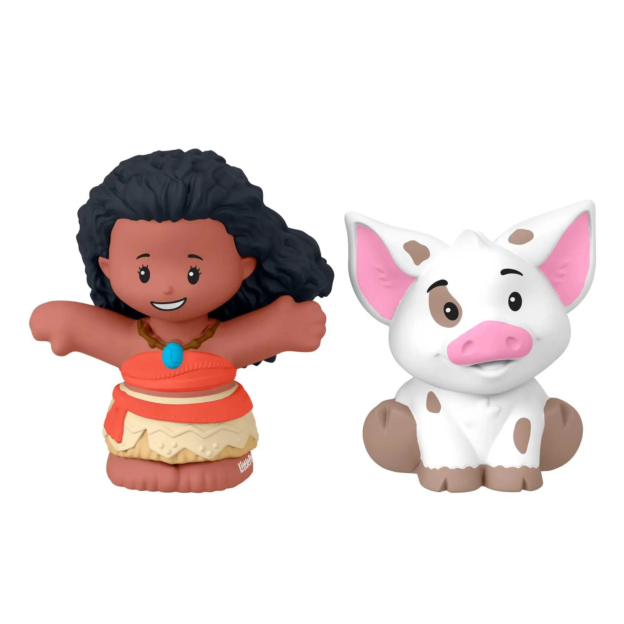 Fisher Price-Fisher-Price Little People - Disney Princess-HMX80-Moana and Pua-Legacy Toys