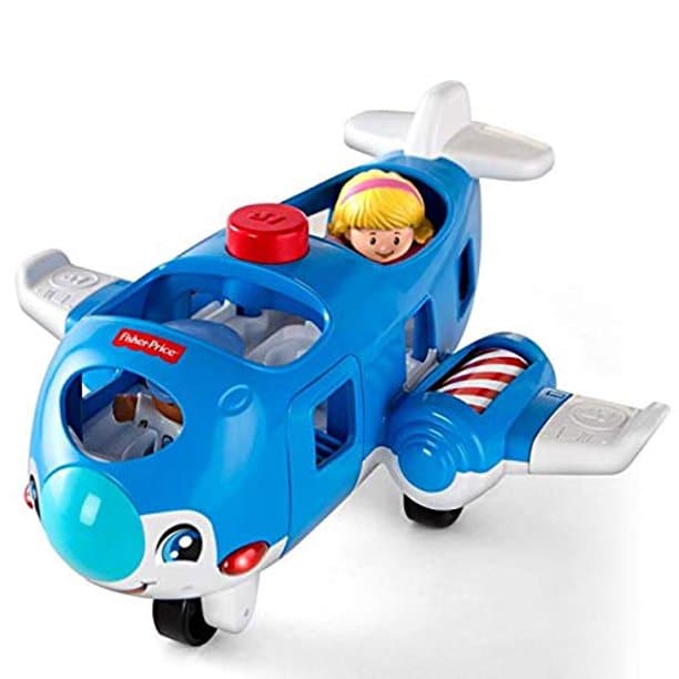 Fisher Price-Fisher-Price Little People - Large Vehicle - Airplane-FPDJB53-Legacy Toys