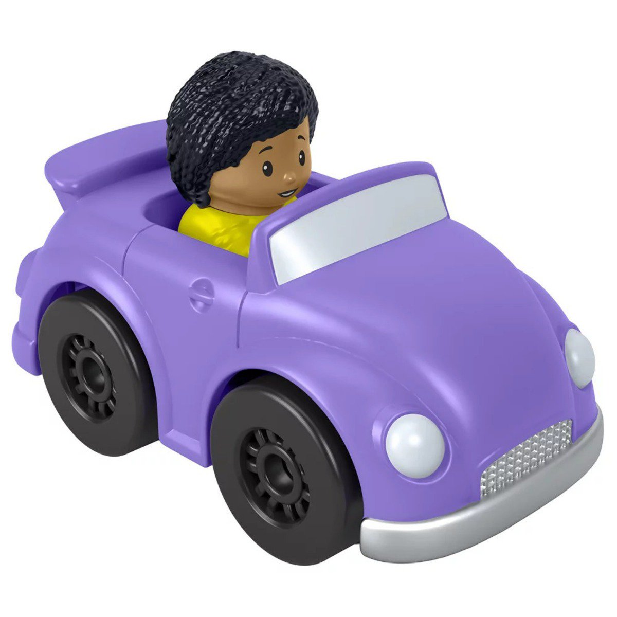 Fisher Price-Fisher-Price Little People - Wheelies Vehicles-HGP73-Convertible Love Bug-Legacy Toys