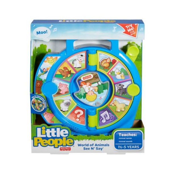 Fisher Price Little People World of Animals See N Say