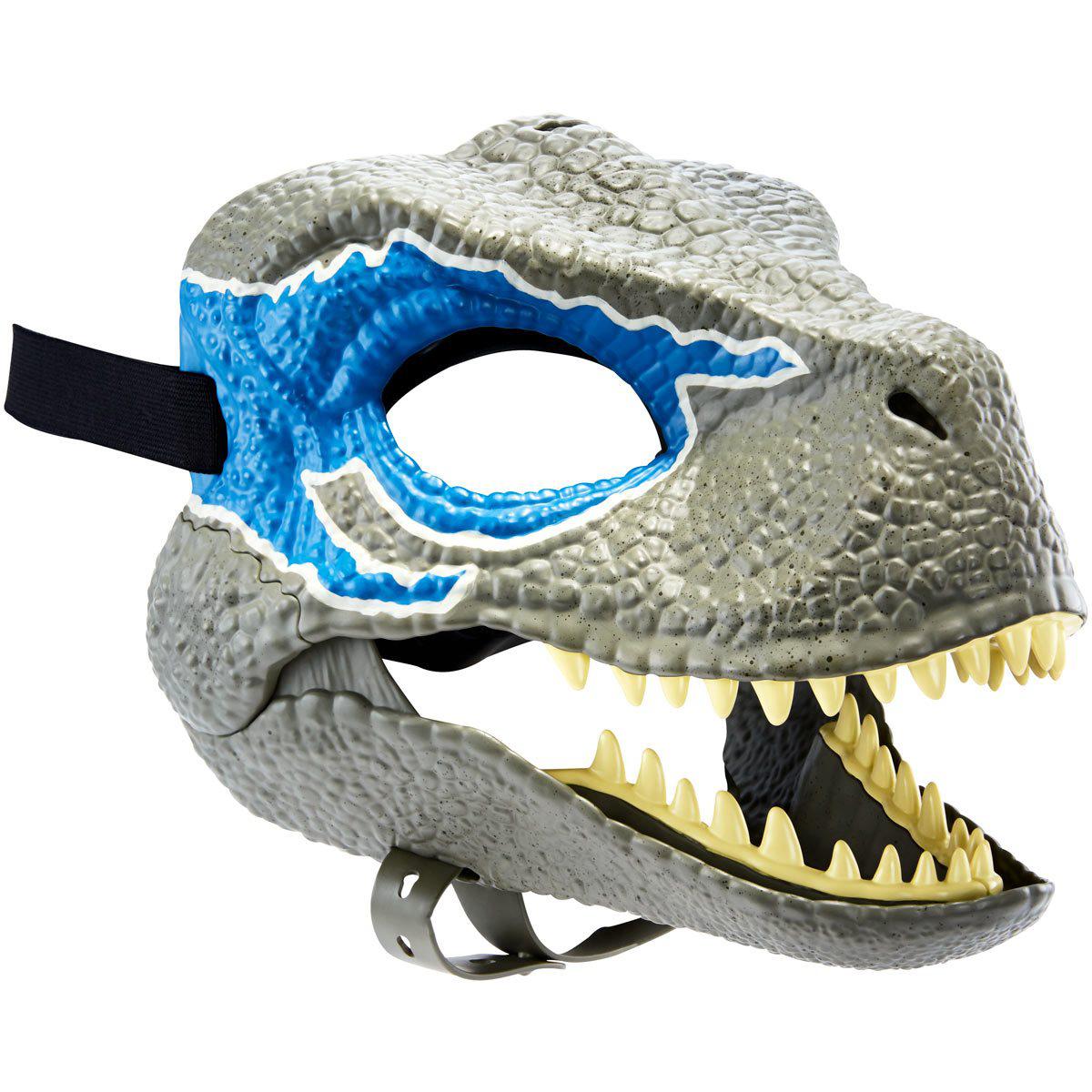 Fisher Price-Jurassic World Basic Mask-HMK77-Velociraptor 'Blue'-Legacy Toys