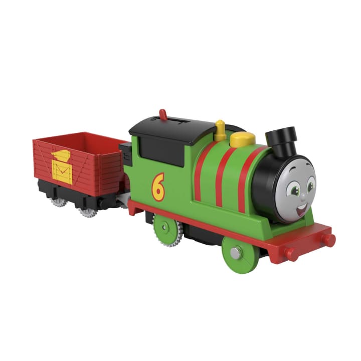 Fisher Price-Thomas & Friends: Motorized Engine - Percy-HHD45-Legacy Toys