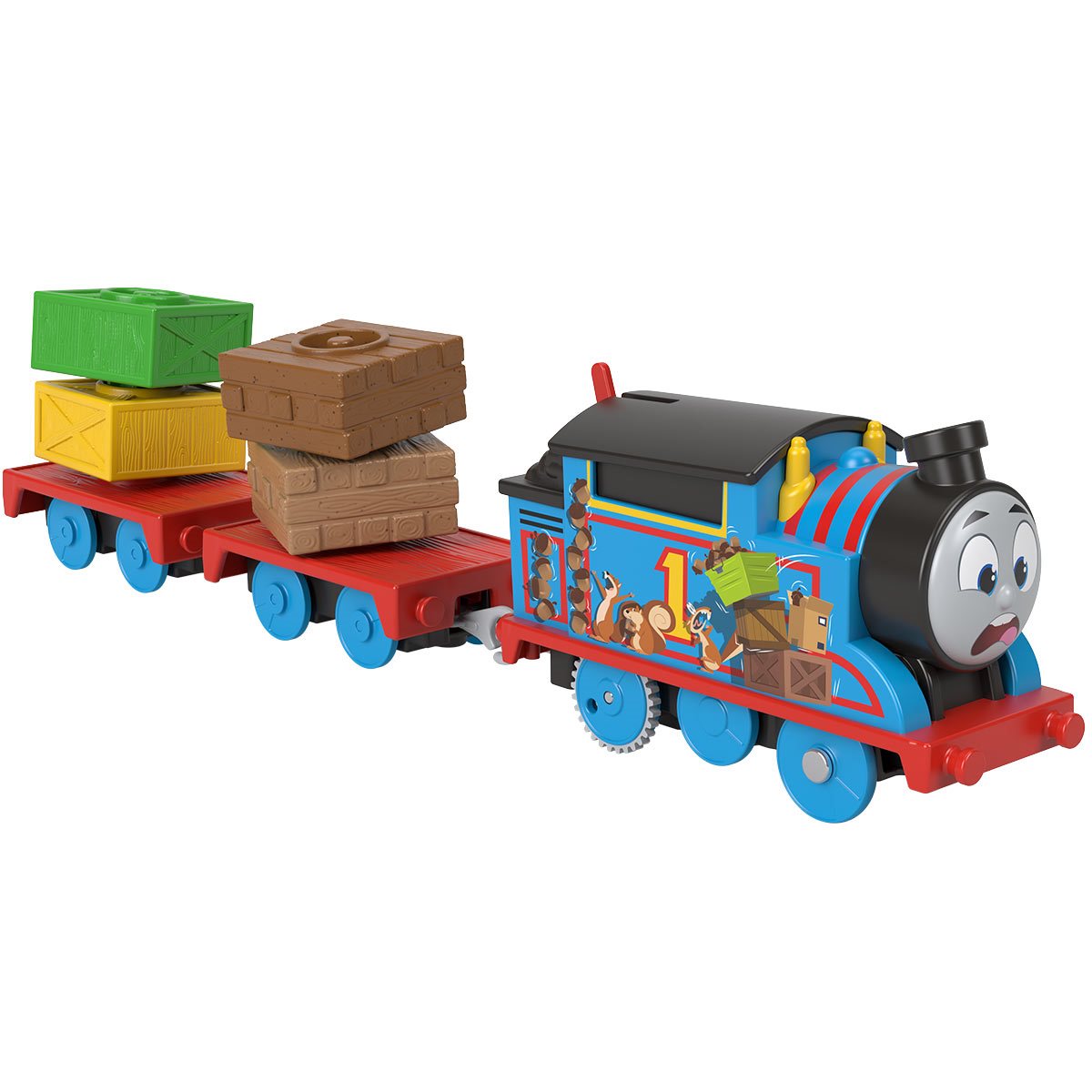 Fisher Price-Thomas & Friends - Wobble Cargo Thomas-HNN09-Legacy Toys
