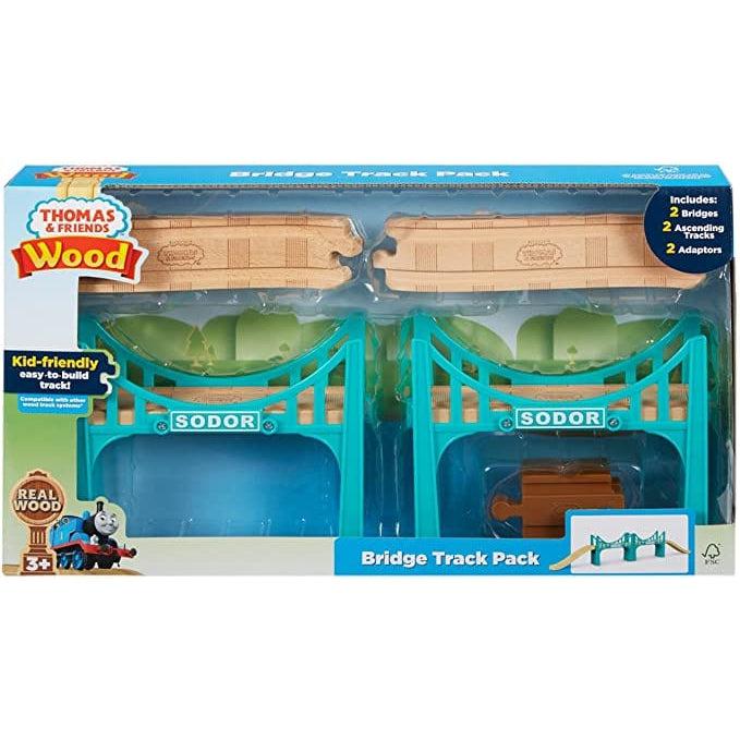 Fisher Price-Thomas & Friends - Wood Bridge Track Pack-FKF56-Legacy Toys