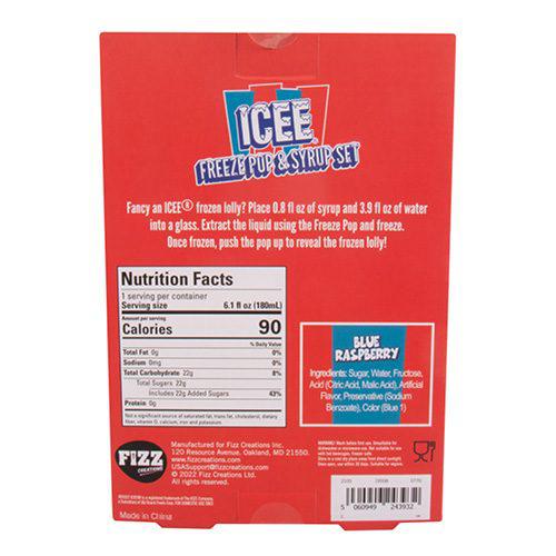 Fizz Creations-ICEE Make Your Own Freeze Pop-300011-Legacy Toys
