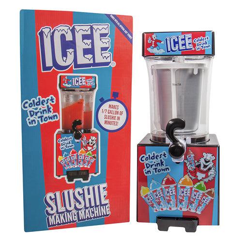Genuine Icee Ice Cream Machine - Soft Serve Maker With 4 Cups
