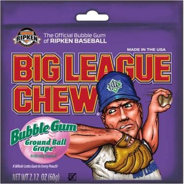 Ford Gum-Big League Chew Grape-400219-Legacy Toys