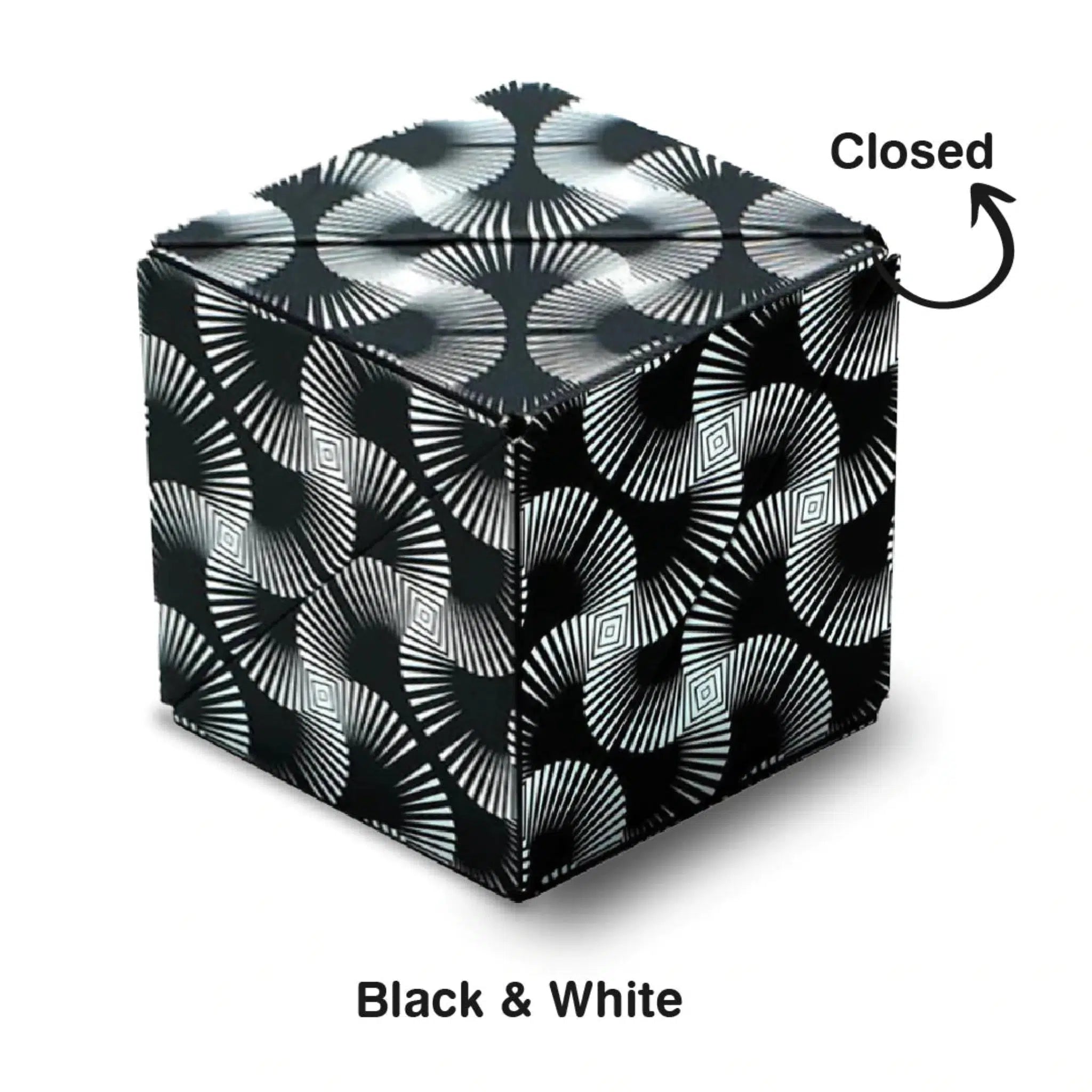 Shashibo Shashibo Cube noir/blanc
