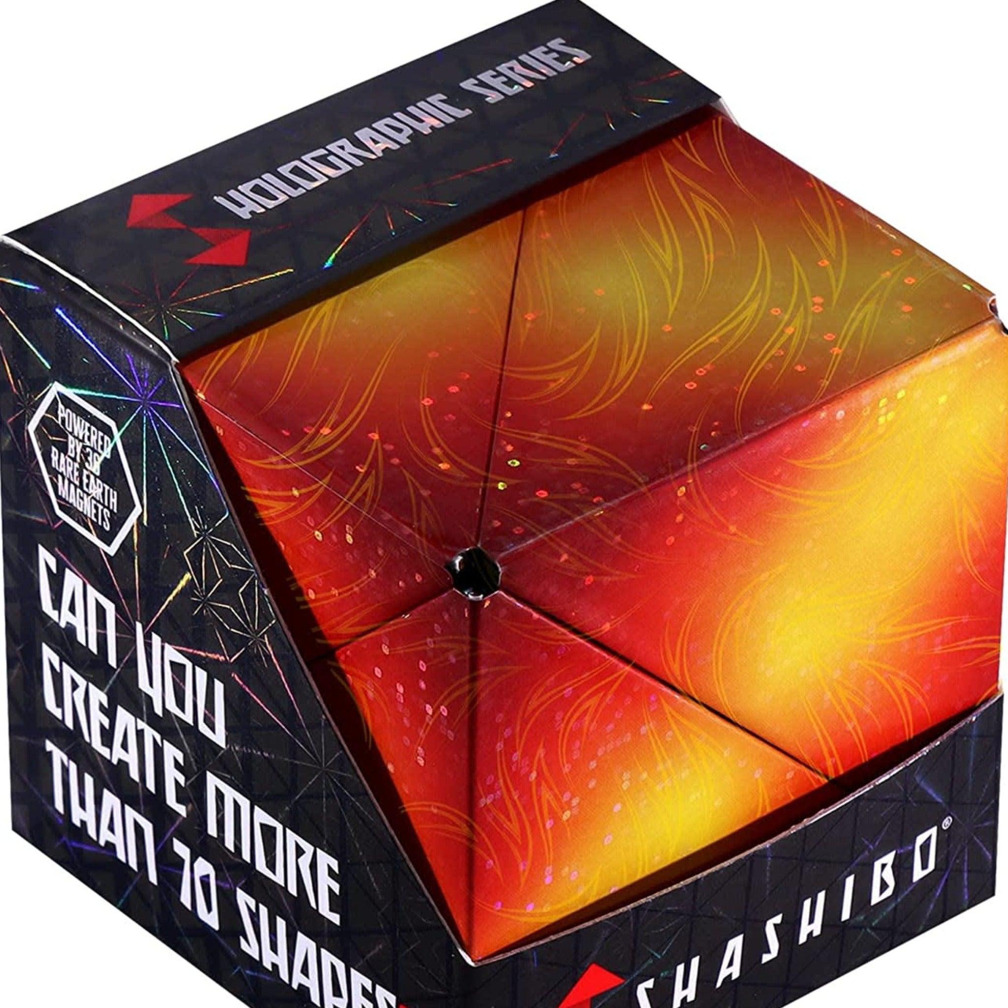 Fun in Motion-Shashibo - The Shape-Shifting Box!-SHA18SL-Solar-Legacy Toys