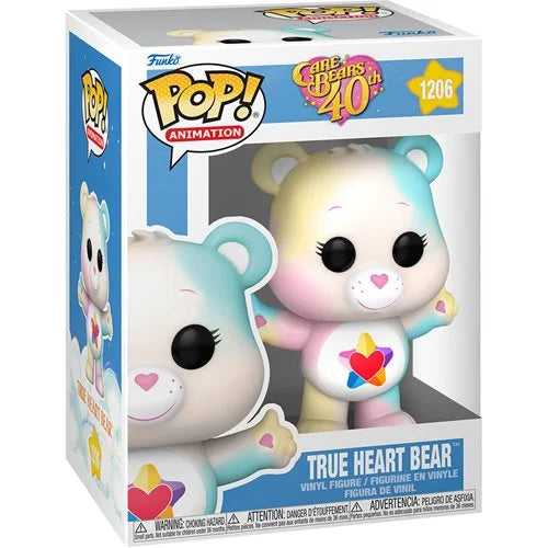 Funko-Care Bears: 40th Anniversary - True Heart Bear Funko Pop! Vinyl Figure-FU61558-Legacy Toys