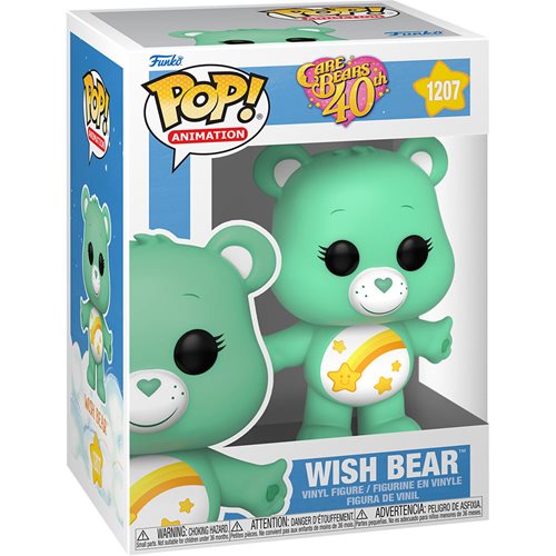 Funko-Care Bears: 40th Anniversary - Wish Bear Funko Pop! Vinyl Figure-FU61559-Legacy Toys