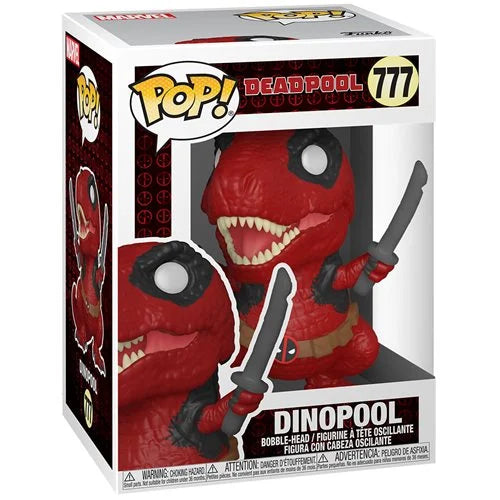Funko-Deadpool 30th Anniversary Dinopool Funko Pop! Vinyl Figure-FU54655-Legacy Toys