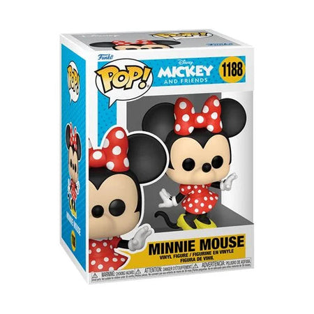Funko-Disney Classics - Minnie Mouse Pop! Vinyl Figure-FU59624-Legacy Toys