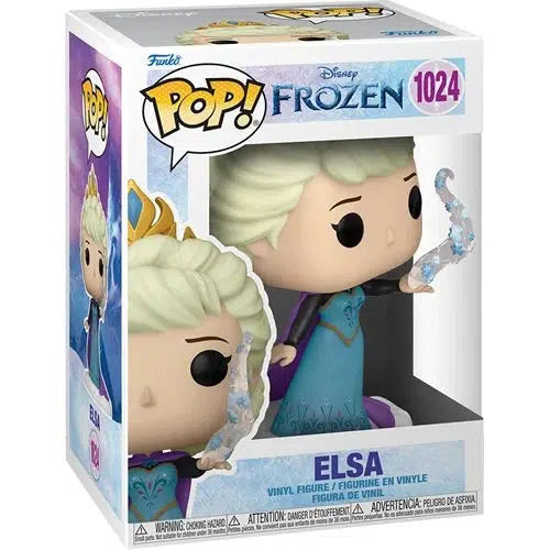 Funko-Disney: Ultimate Princess - Elsa Pop! Vinyl Figure-FU56350-Legacy Toys