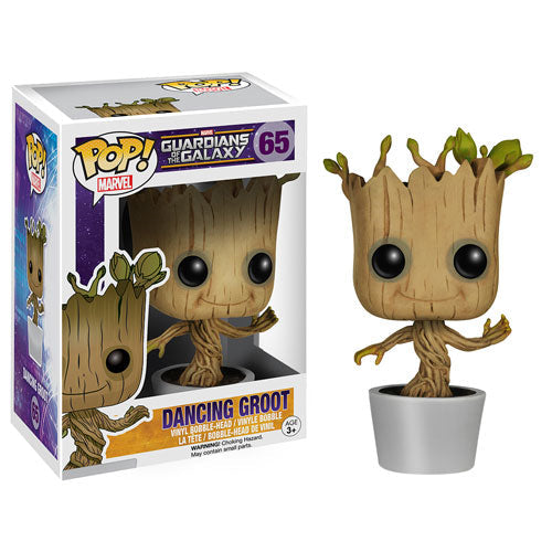 Funko-Guardians of the Galaxy - Dancing Groot Funko Pop! Vinyl Figure-FU5104-Legacy Toys