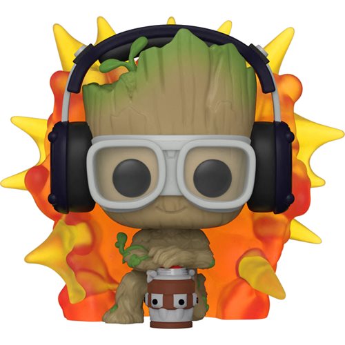 Funko-I Am Groot - Groot with Detonator Funko Pop! Vinyl Figure-FU70653-Legacy Toys