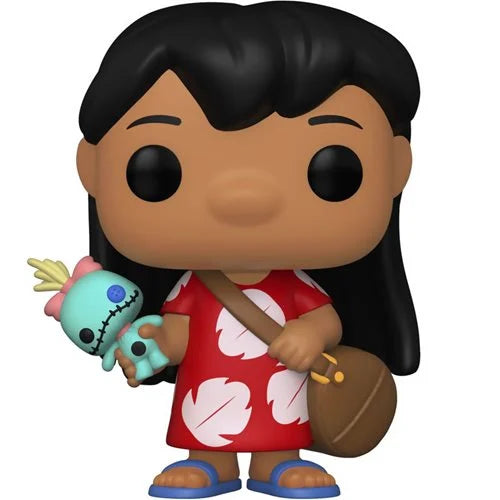 Funko-Lilo & Stitch - Lilo with Scrump Funko Pop! Vinyl Figure-FU5614-Legacy Toys