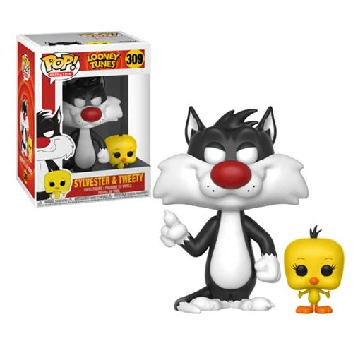 Funko-Looney Tunes - Sylvester and Tweety Funko Pop! Vinyl Figure-FU21975-Legacy Toys